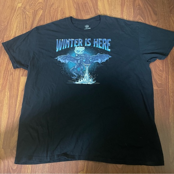Funko Game of Thrones Winter is Here 2XL Men’s Short Sleeve T-Shirt - Picture 2 of 4